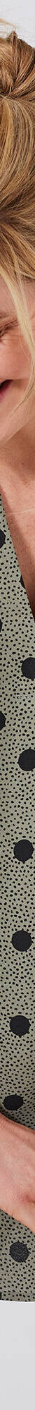 Blouse col tunisien imprimé pois, crêpe (kaki / noir) Blouse col tunisien imprimé pois, crêpe (kaki / noir)